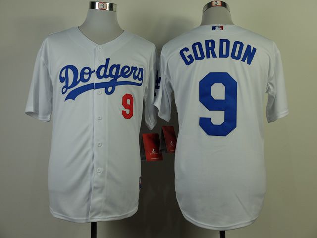 Men Los Angeles Dodgers 9 Gordon White MLB Jerseys